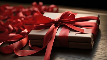 heartfelt red ribbon