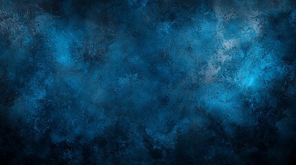 Fototapeta premium Abstract blue grunge texture background.
