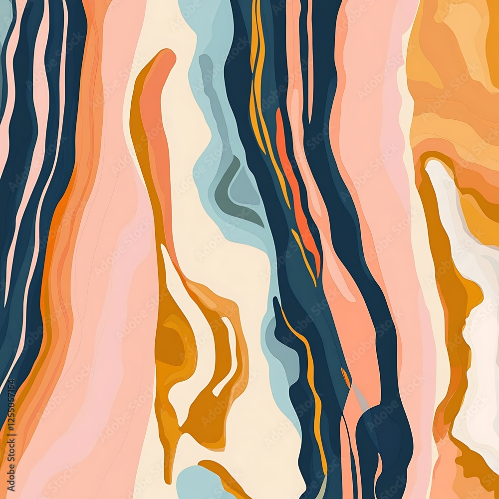 Aufkleber abstract colorful marble pattern background design for print, web or social media