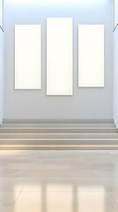 Modern Minimalist 3D Interior Mockup