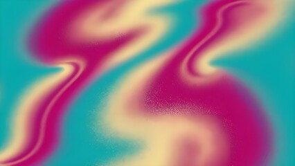 Abstract blurred grainy psychedelic gradient background texture. Colorful digital grain dust soft noise effect. Lo-fi multicolor vintage retro fluid colors. For poster, flyer or music album cover 