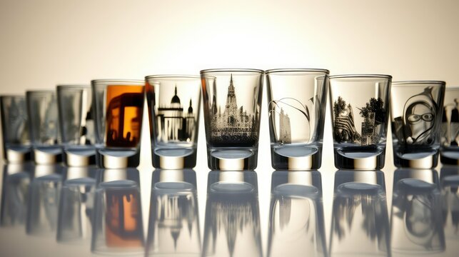 unique shot glass