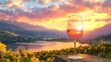 Sunset Wine Tasting: Vineyard Views