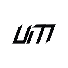 UM monogram logo design letter text name symbol monochrome logotype alphabet character simple logo