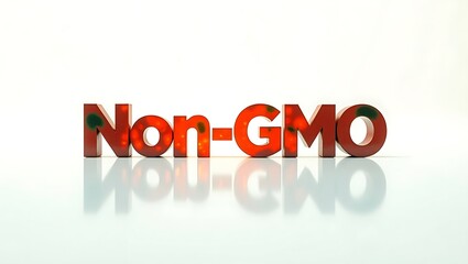 Non-GMO message reflecting modern food choices and health awareness