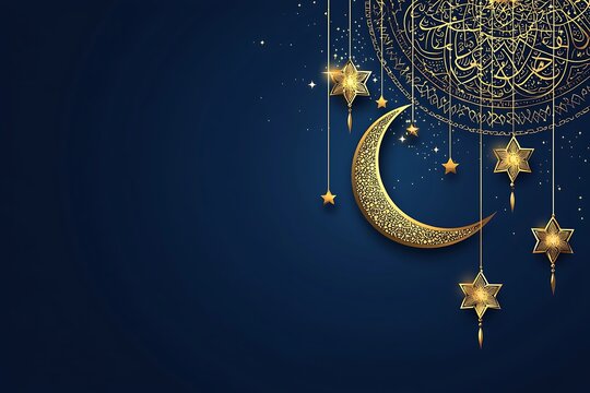 minimalist modern ramadan kareem greeting card