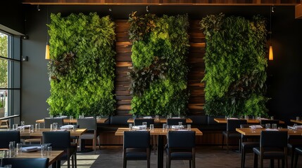 Fototapeta premium foliage restaurant plants
