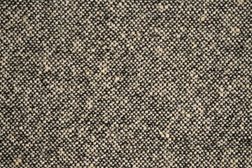 grey Wool coat fabric closeup Brown herringbone coat textile Macro woolen coat texture Warm winter...