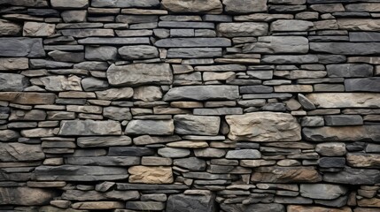 Obraz premium castle stacked stone wall