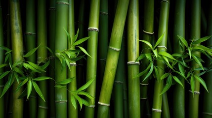 Obraz premium growth bamboo trees