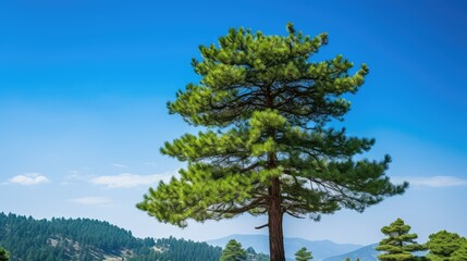 Fototapeta premium needles green pine trees