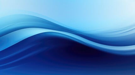 Fototapeta premium fluidity blue wave gradient background