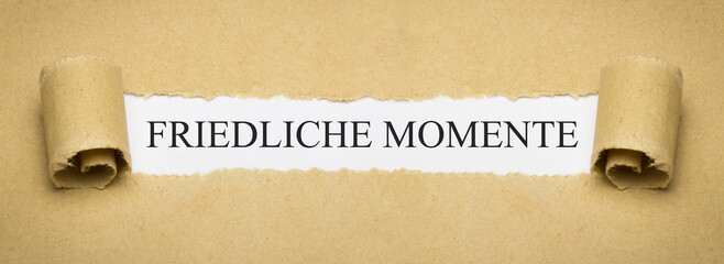 friedliche Momente