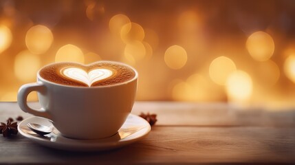 Obraz premium hefoam coffee banner