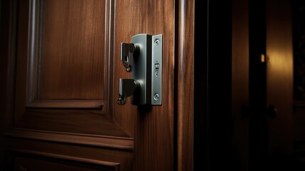 Obraz premium security magnetic door lock