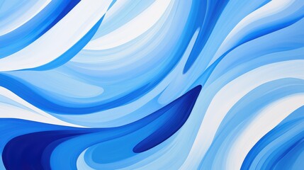 Fototapeta premium dynamic blue white abstract background