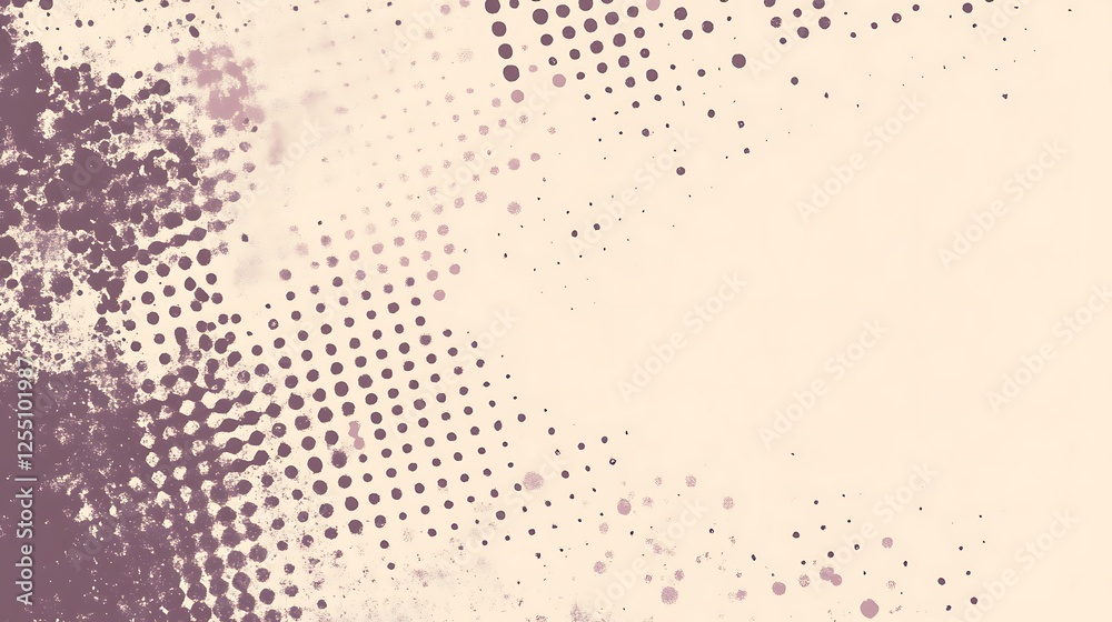 Poster Abstract halftone texture background; design element