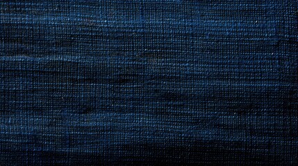 fabric dark blue burlap texture