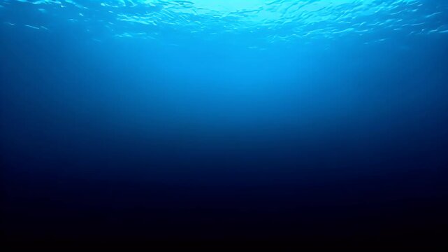 the dark, deep ocean floor, where minimal light penetrates, creating an eerie, shadowy environment