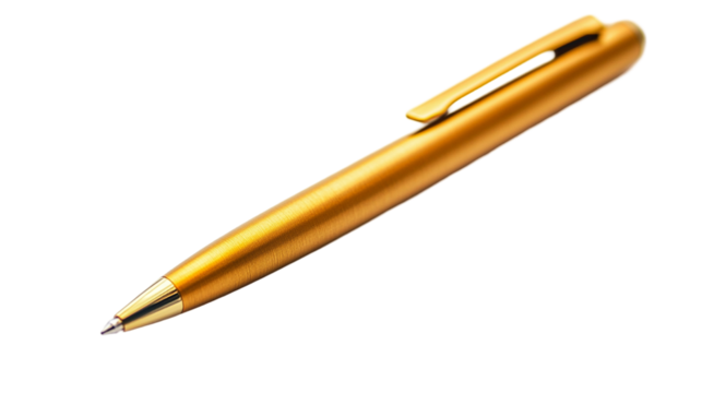 Elegant Gold Pen: Sophisticated Writing Tool for Professionals