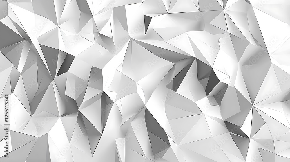 Aufkleber Abstract geometric pattern background, modern design, digital art, possible use in website backdrop