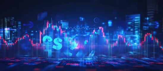 Global Financial Market Trends: A Digital Visualization of Stock Market Fluctuations and Currency Exchange Rates