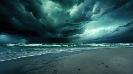 stormy teal background gradient