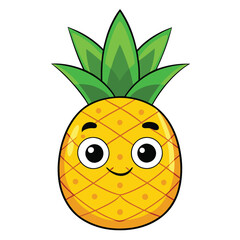 vector illustration of pineapple