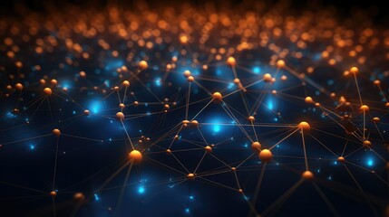 Fototapeta premium visualization data points background