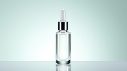 Naklejka premium simplicity open dropper bottle