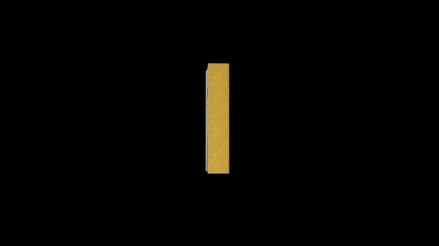 Saudi riyal or Yemeni rialcurrency symbol, golden money sign. Presentations on Business, Financial, and Marketing Concepts. 3D rendering.