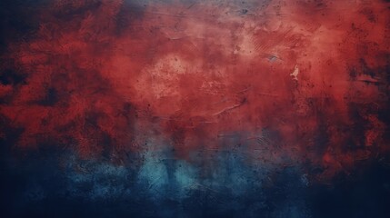Obraz premium blue retro red background