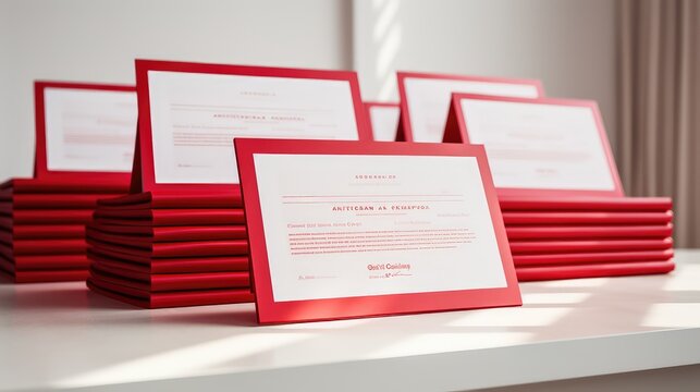 stack red certificate