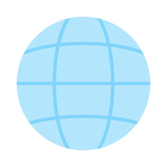 World flat icon