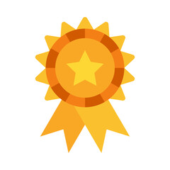 Medal flat icon