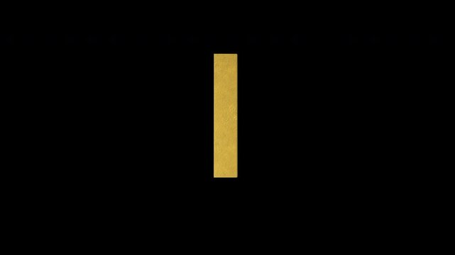 Sahrawi peseta currency symbol, golden money sign. Presentations on Business, Financial, and Marketing Concepts. 3D rendering.