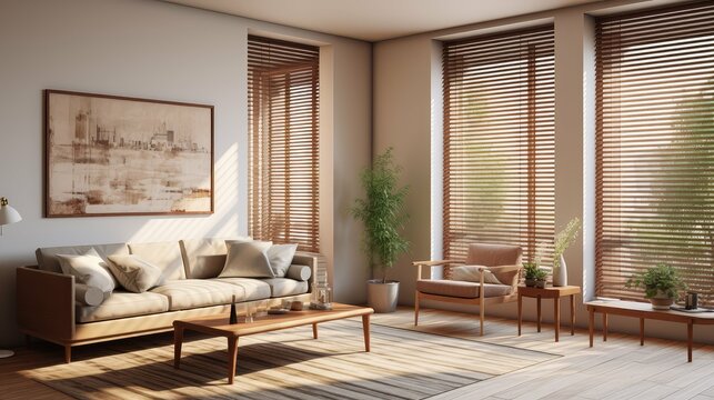 window wood blinds