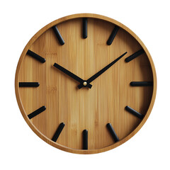 Stylish Eco-Friendly Bamboo Wall Clock – Enhance Your Home Décor