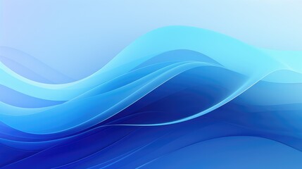 hues blue wave gradient background