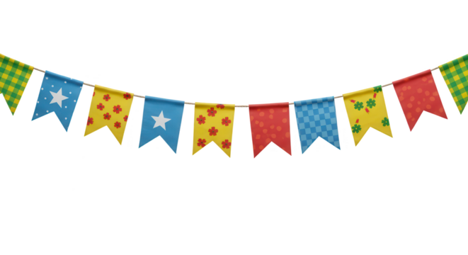 bandeirinhas são joão