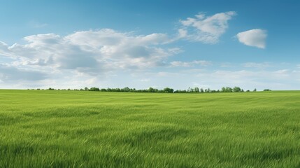 Obraz premium nature green grass border