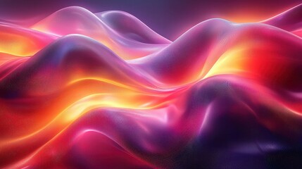 Obraz premium Abstract Colorful Wave Design