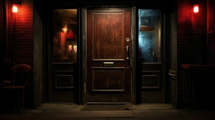 secret speakeasy door