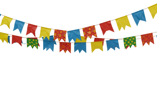 bandeirinhas são joão