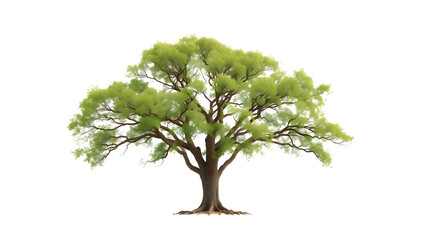 High definition collection Tree isolated on a white background