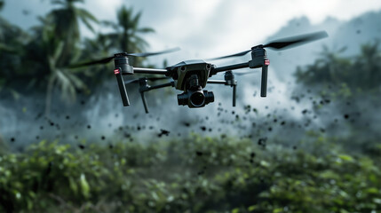 Futuristic drone surveillance enhancing pandemic preparedness in global health public health and mental health strategies