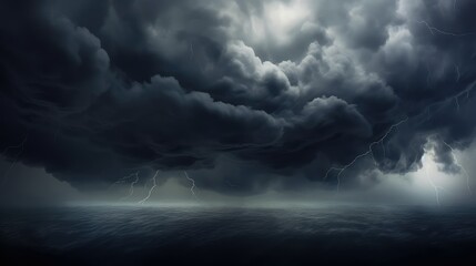 Obraz premium heavy clouds texture