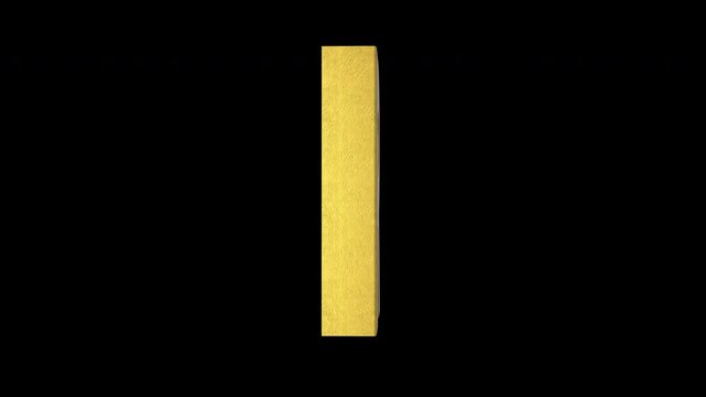 South African rand currency symbol, golden money sign. Presentations on Business, Financial, and Marketing Concepts. 3D rendering.