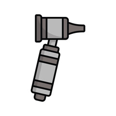 otoscope icon vector design template simple and clean