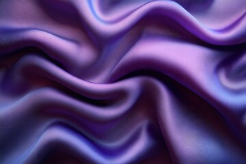 Obraz premium Luxurious Purple Satin Fabric Background for Elegant Design Projects